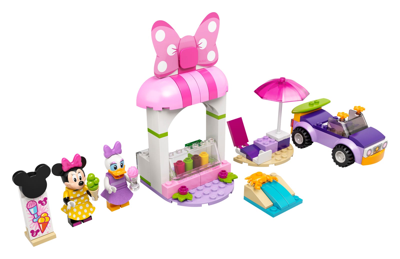 Main image of LEGO Minnie Mouse's Ice Cream Shop (10773-1)