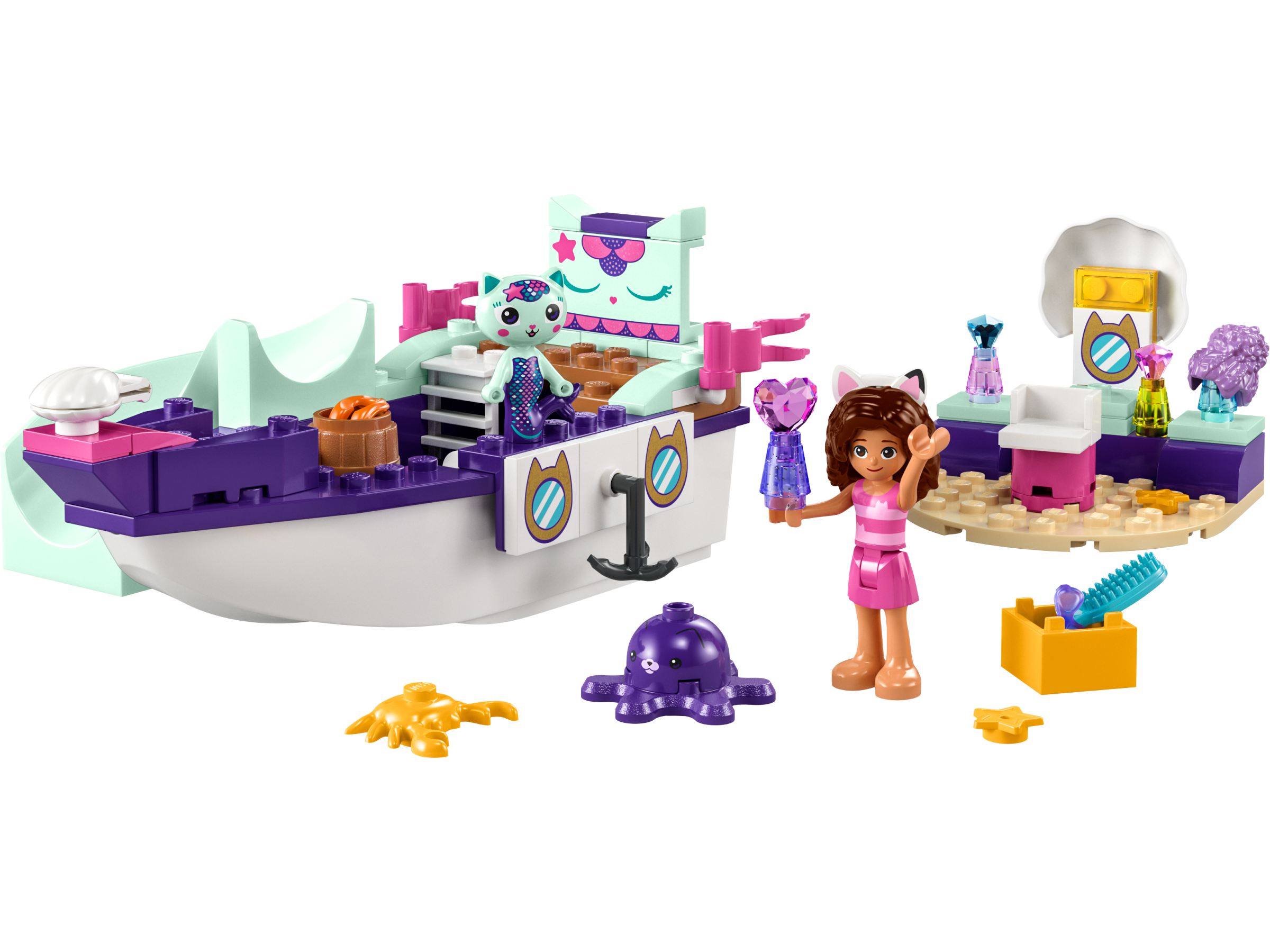 Main image of LEGO Gabby & MerCat's Ship & Spa (10786-1)