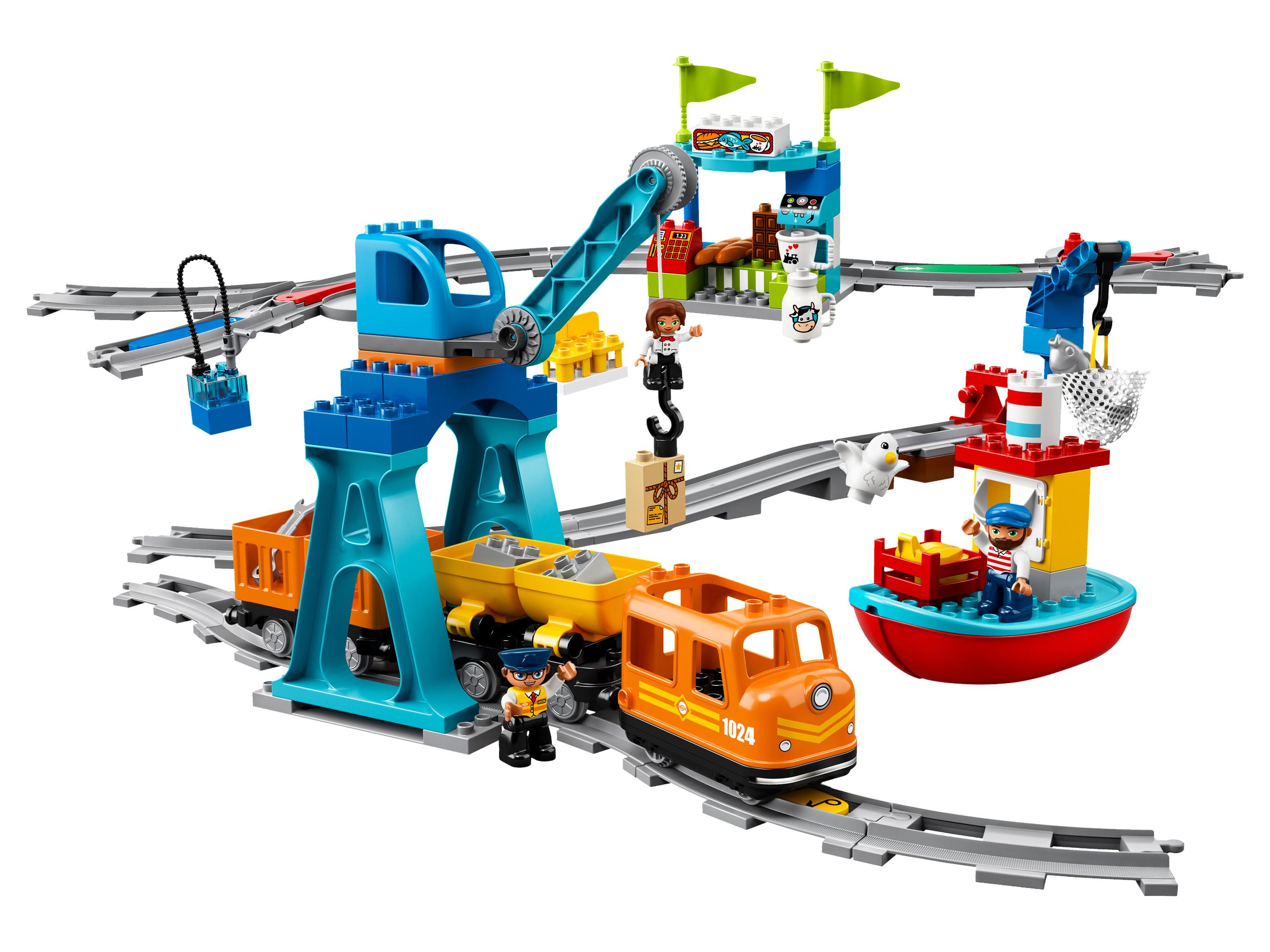 hans budget Pub Lego - Detalhes do Set: 10875-1 - lego-Cargo-Train - blocosparamontar.com.br