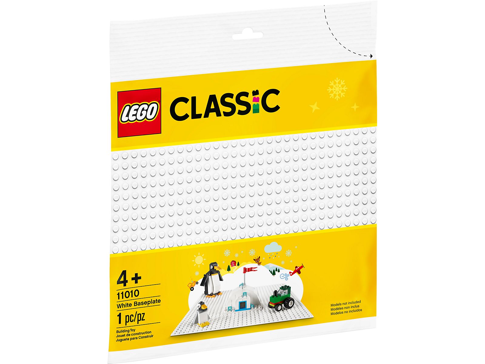 LEGO White Baseplate