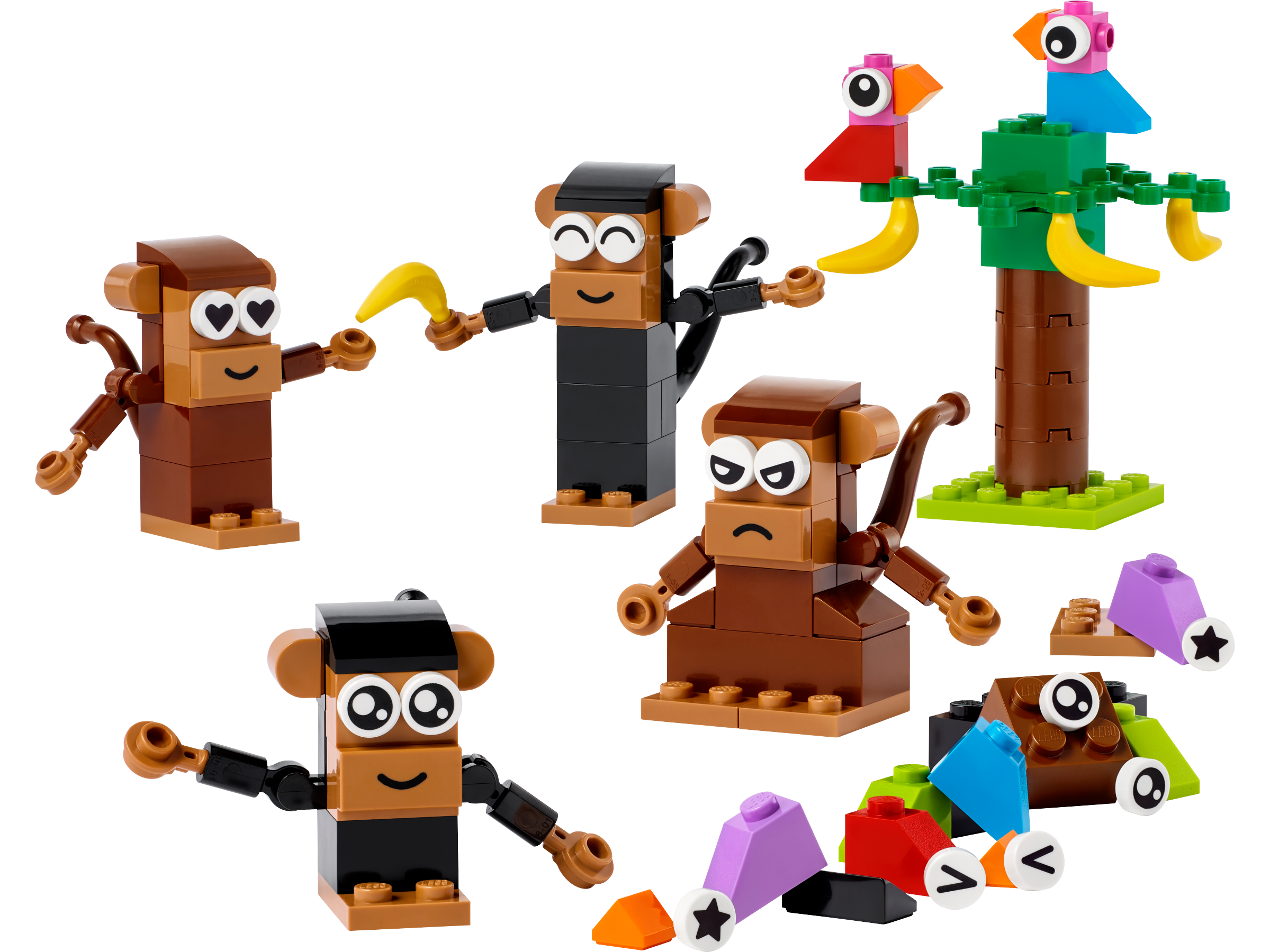 Main image of LEGO Creative Monkey Fun (11031-1)