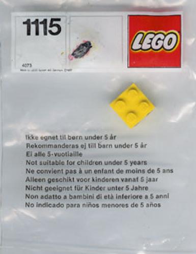 Main image of LEGO 4.5V Lighting Brick (2 x 2) (1115-1)