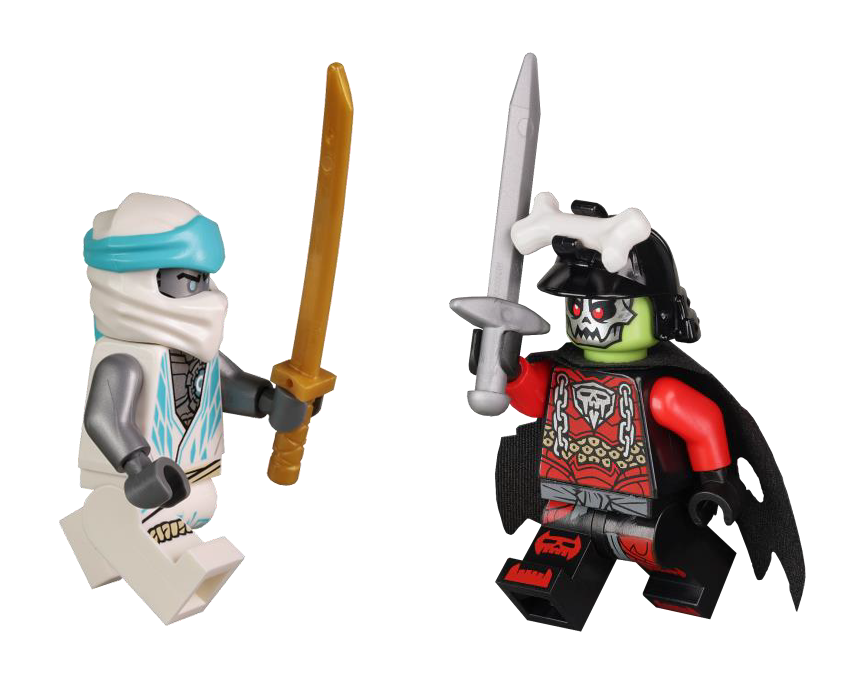 Main image of LEGO Zane and Bone King (112402-1)