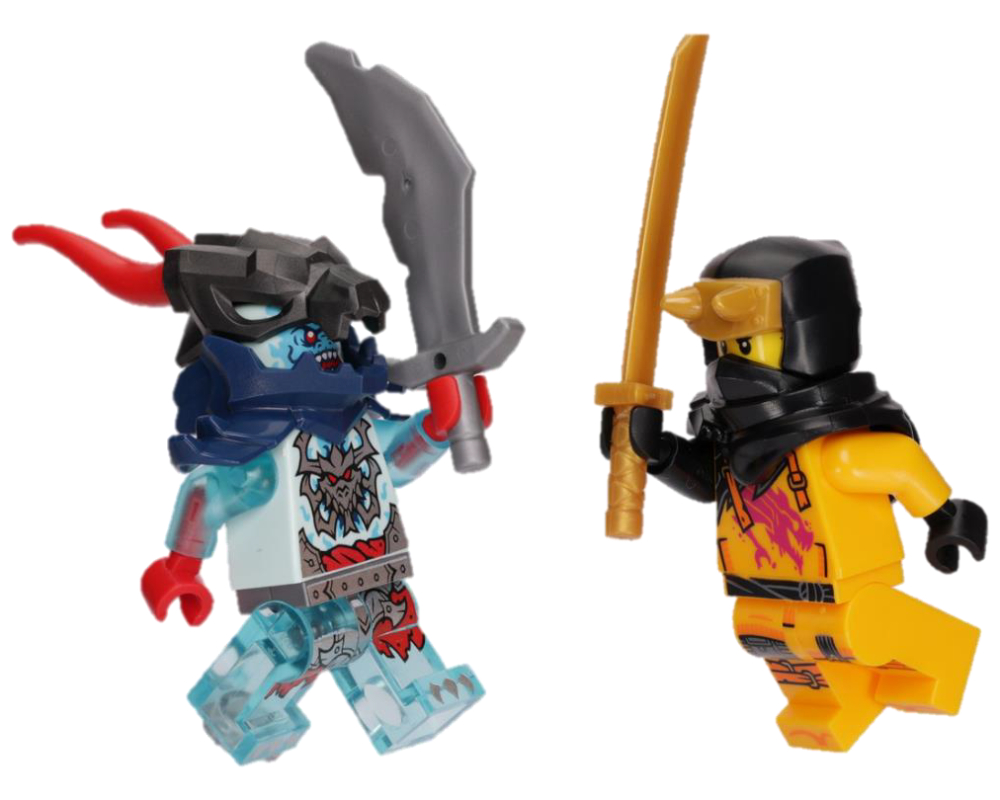 LEGO Arin vs. Spectral Dragonian Scout
