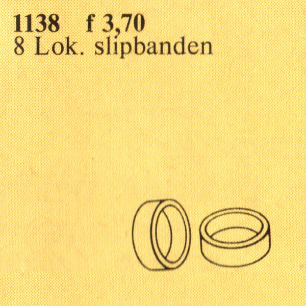 LEGO Replacement Rubber Wheel Treads for Trains