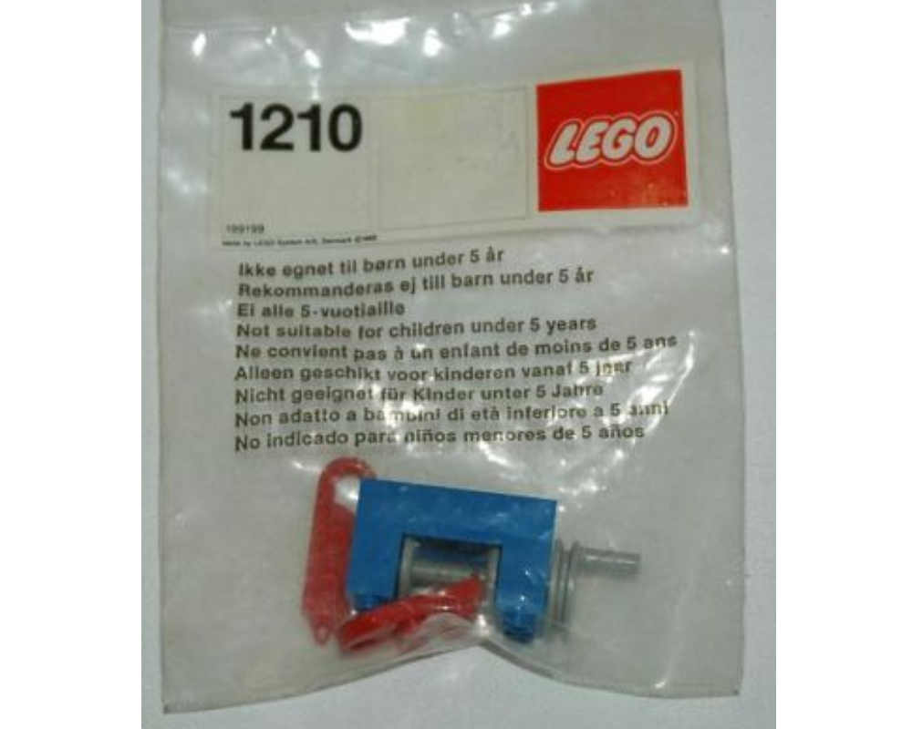 Main image of LEGO Winch Block and Hook Assembly (1210-1)