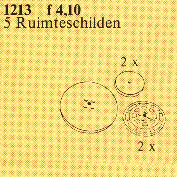LEGO Space Radar Disks