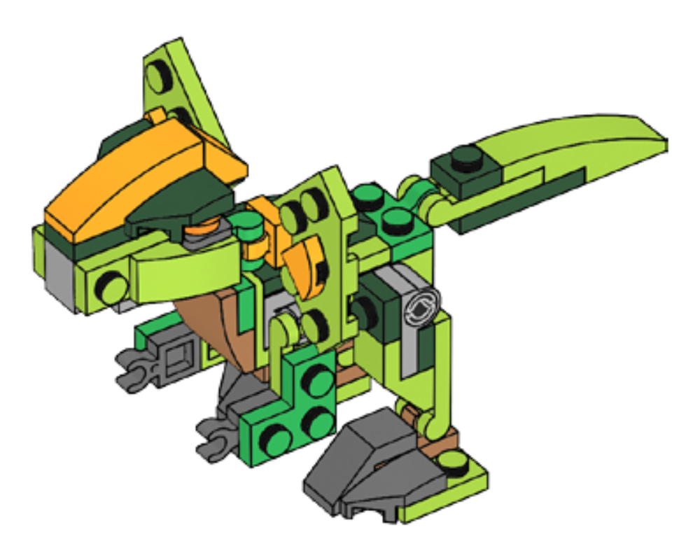 LEGO Dilophosaurus