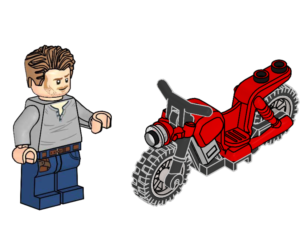 Main image of LEGO Owen's Mega Motorcycle (122333-1)