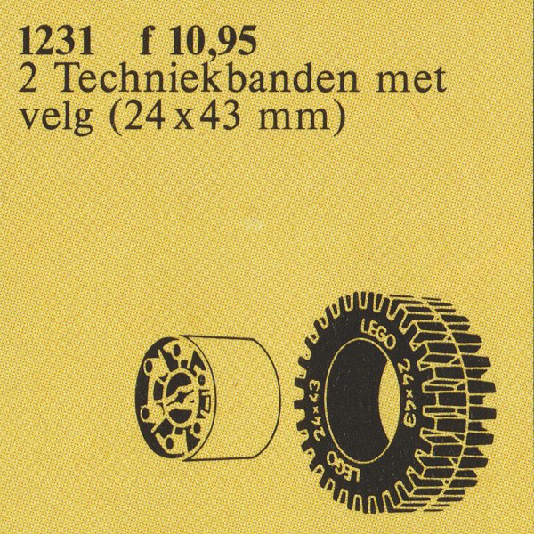 LEGO X-Large Tires & Hubs