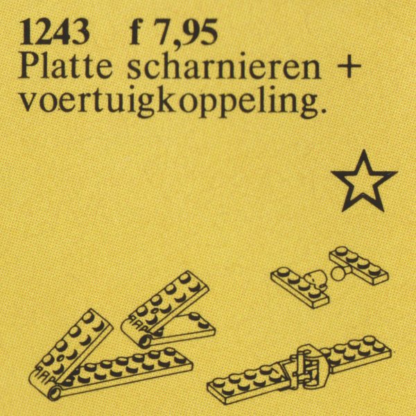 Main image of LEGO Hinges and Couplings (1243-1)