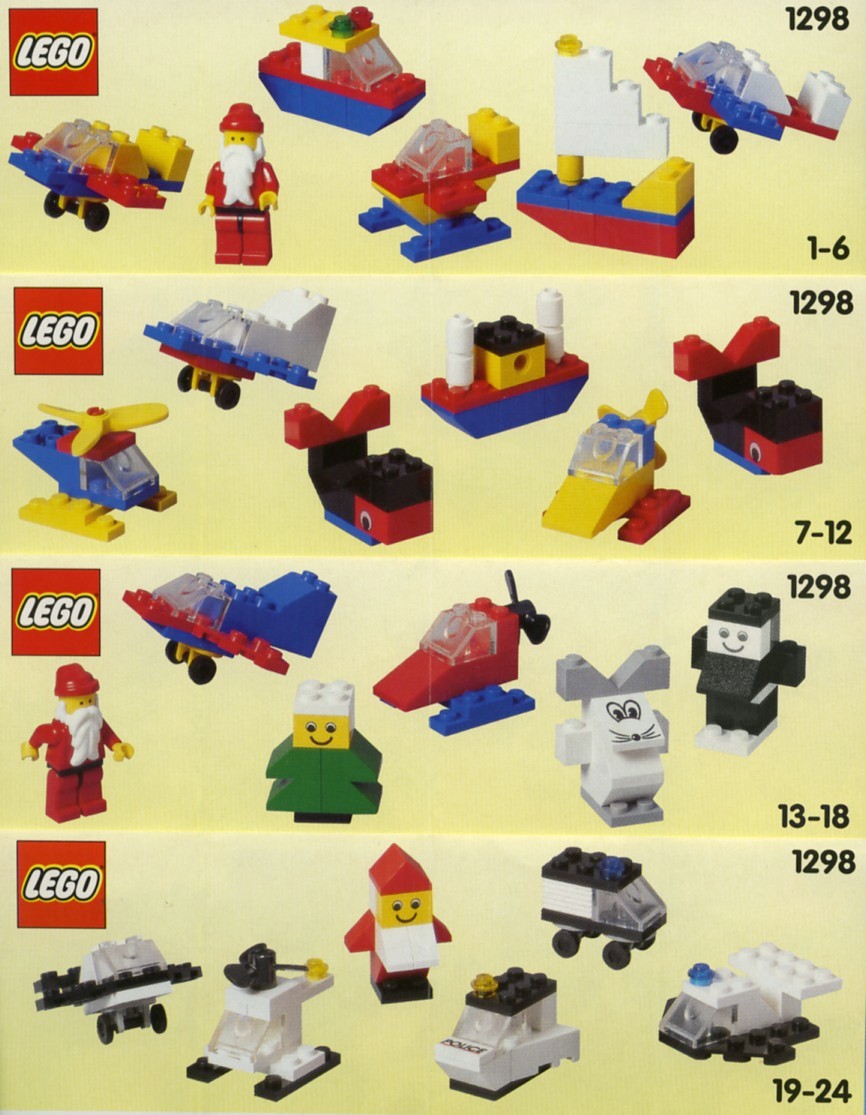 Main image of LEGO Classic Basic Advent Calendar 1998 (1298-1)