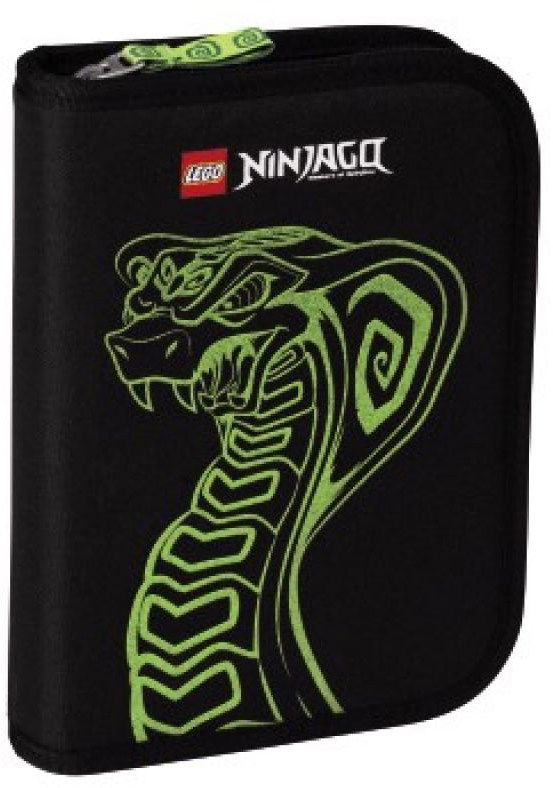 Main image of LEGO Ninjago Green Pencil Case with Pencils (13156-1)