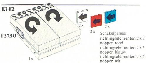 Main image of LEGO Electric Switches and Tiles (1342-1)