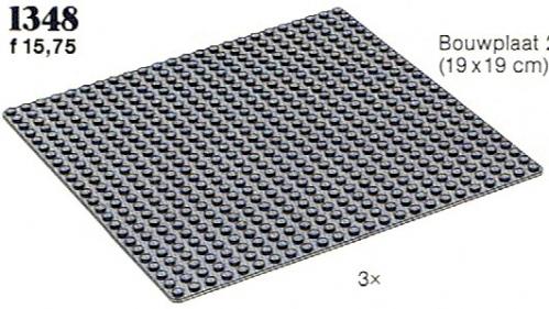 LEGO Base Plates Grey