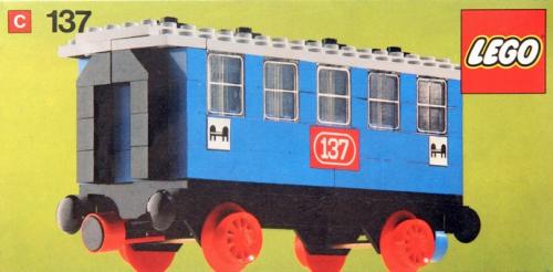 Main image of LEGO Passenger Sleeping Car (137-2)