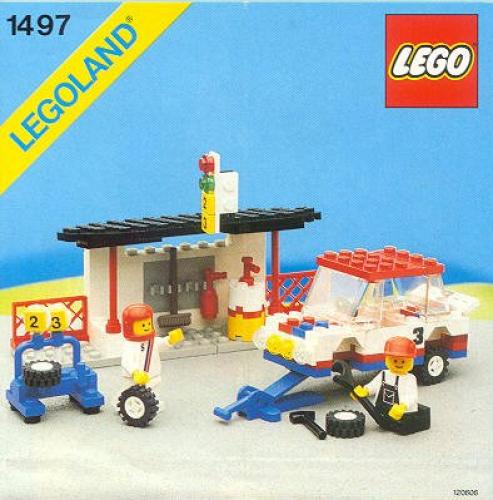 Main image of LEGO Rally and Pitcrew Team (1497-1)