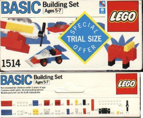 Main image of LEGO Basic Building Set Trial Size (1514-1)