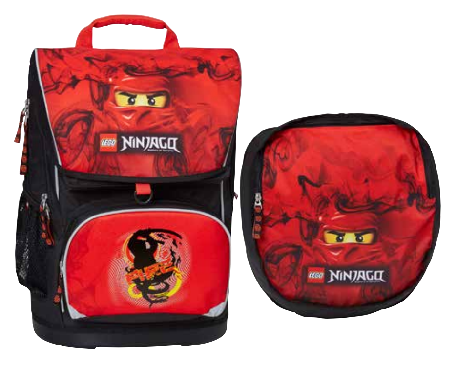 LEGO Ninjago Kai Large Backpack with Gym Bag