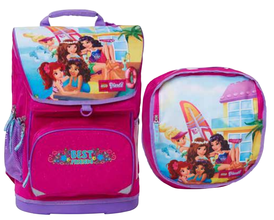 LEGO Friends Best Friends Large Backpack with Gym Bag