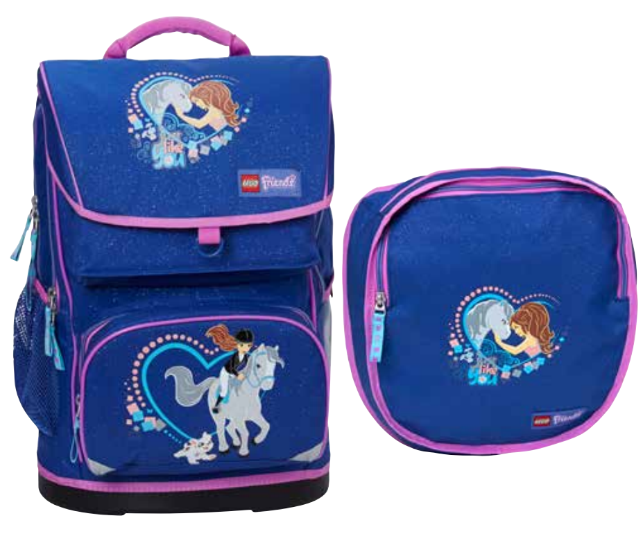 LEGO Friends Horse Large Backpack with Gym Bag