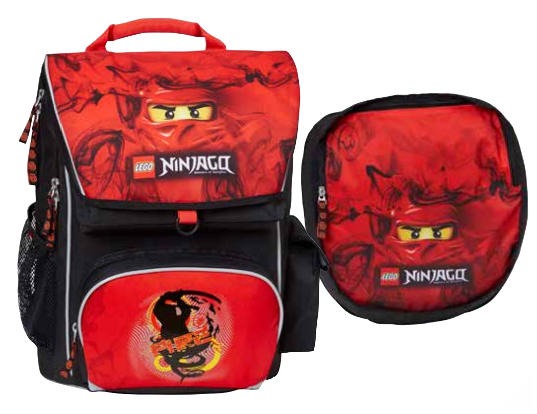 LEGO Ninjago Kai Backpack with Gym Bag