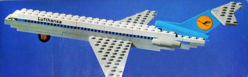 Main image of LEGO Lufthansa Boeing 727 (1560-2)