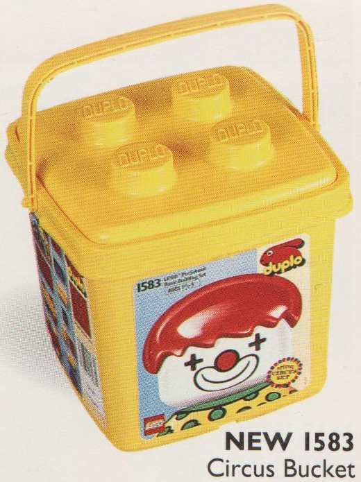 LEGO 1583 Circus Bucket