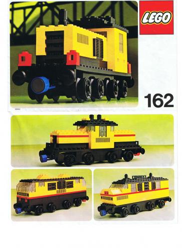 Main image of LEGO Locomotive without Motor (162-1)