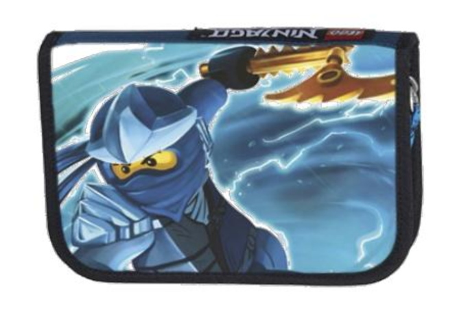 LEGO Ninjago Jay Pencil Case with Pencils