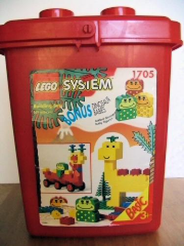 Main image of LEGO Large Dinosaur Bucket (1705-1)