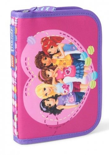 Main image of LEGO Friends Confetti Pencil Case with Pencils (200121814-1)