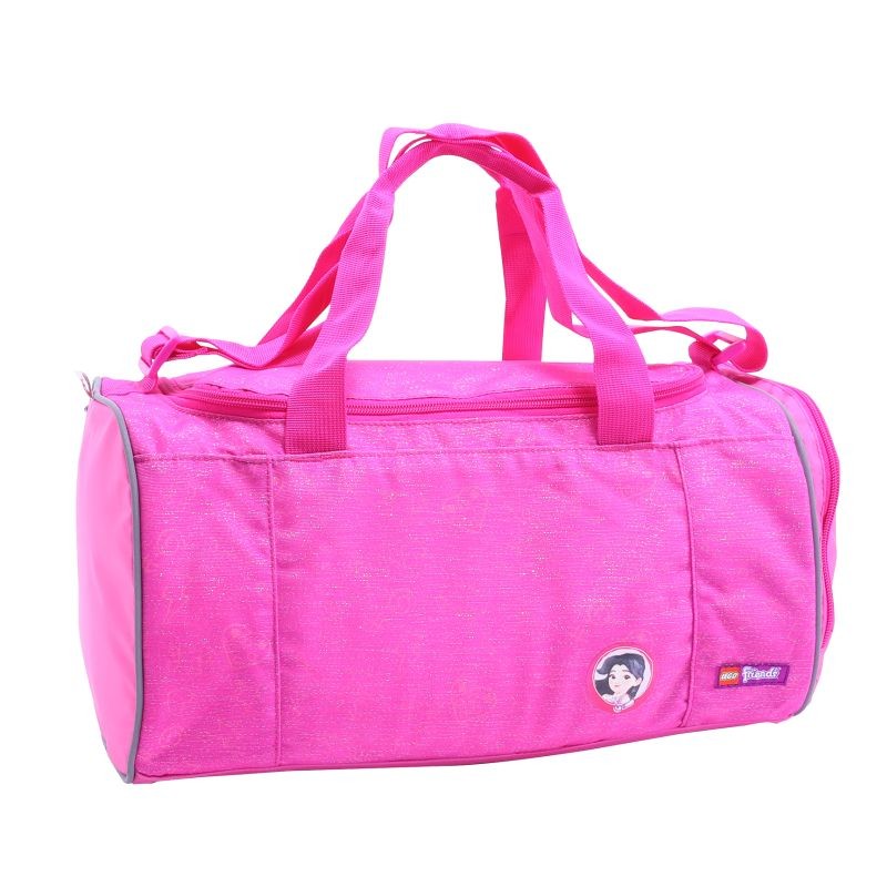 LEGO Friends Pink Duffle Bag