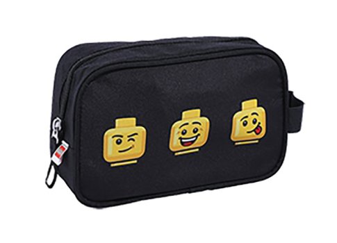 LEGO Minifigure Toiletry Bag (Black)