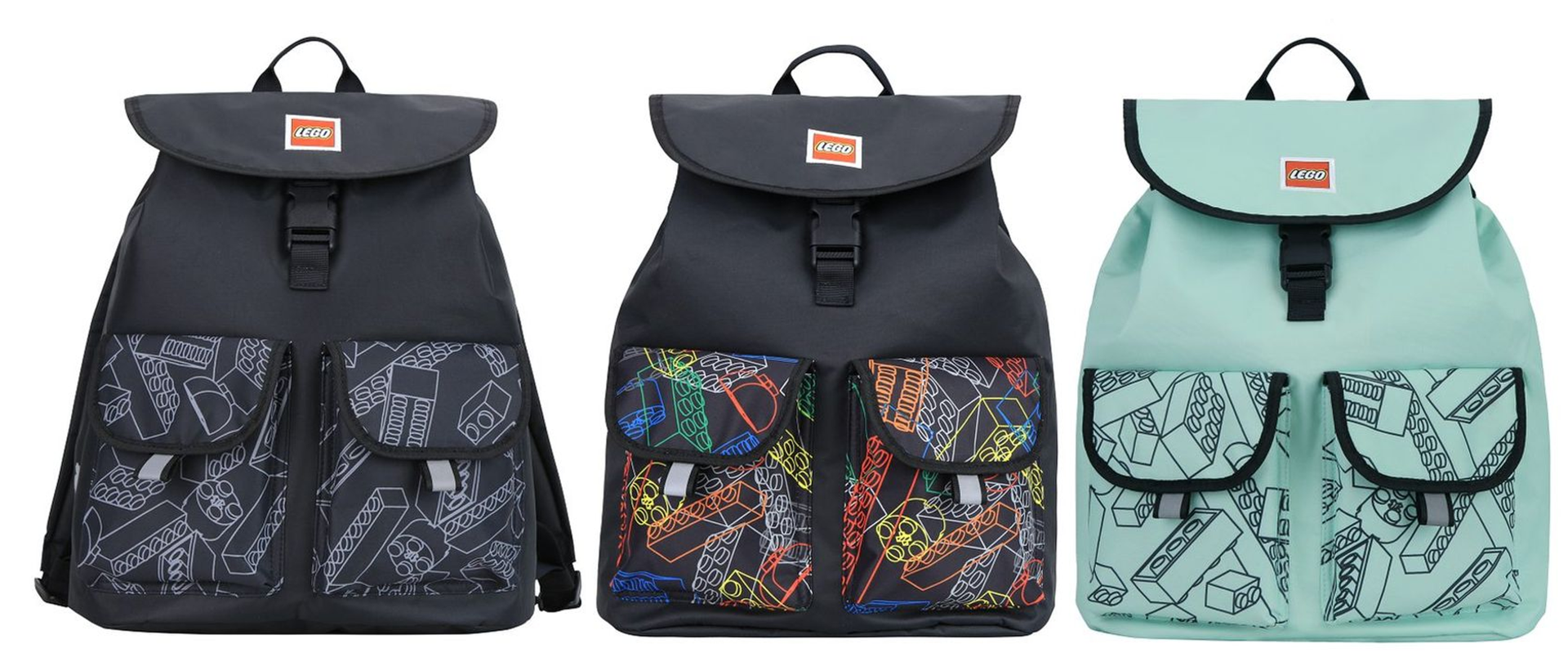 LEGO Tribini Happy Backpack Large (All Colors)