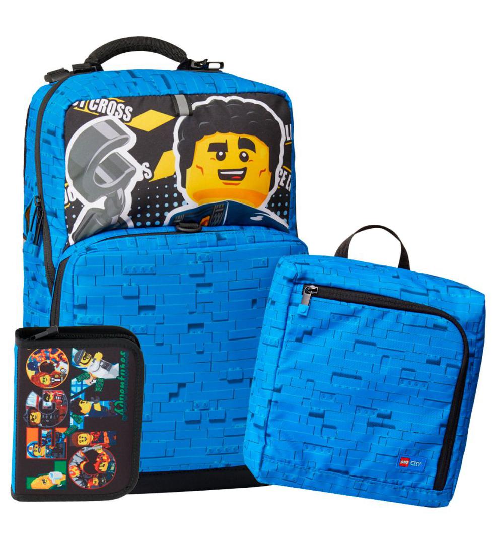 LEGO City Backpack with Gym Bag/Pencil Case
