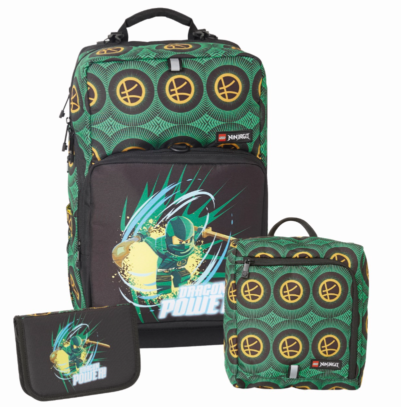 Main image of LEGO Ninjago Dragon Power Backpack with Gym Bag and Pencil Case (202292401-1)