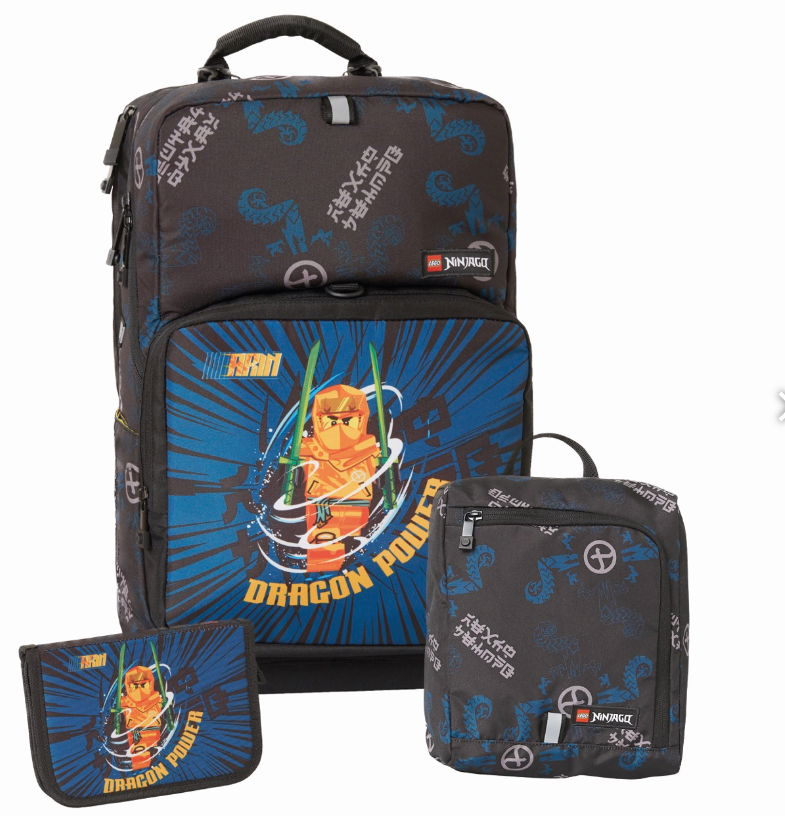 Ninjago Arin Backpack with Gym Bag and Pencil Case