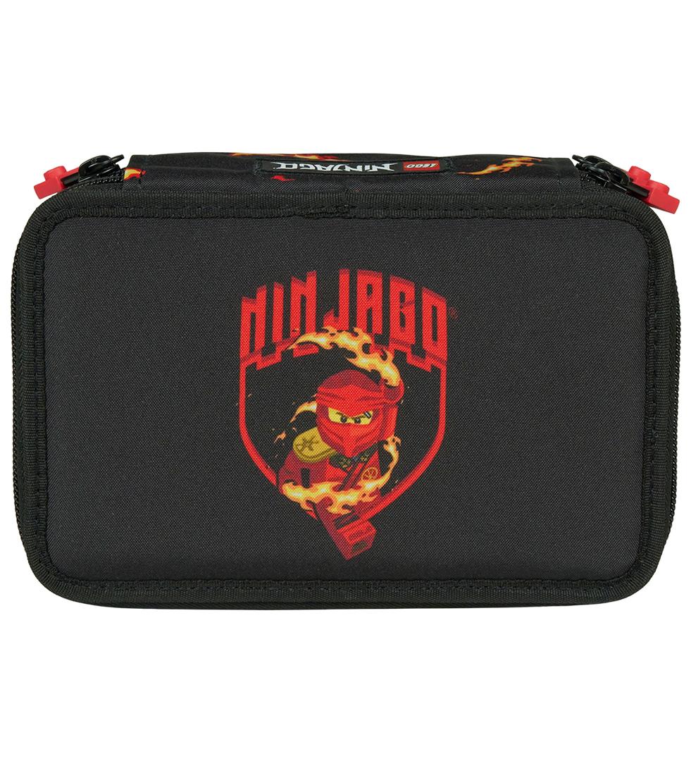 Ninjago Kai 3-Layered Pencil Case with Pencils