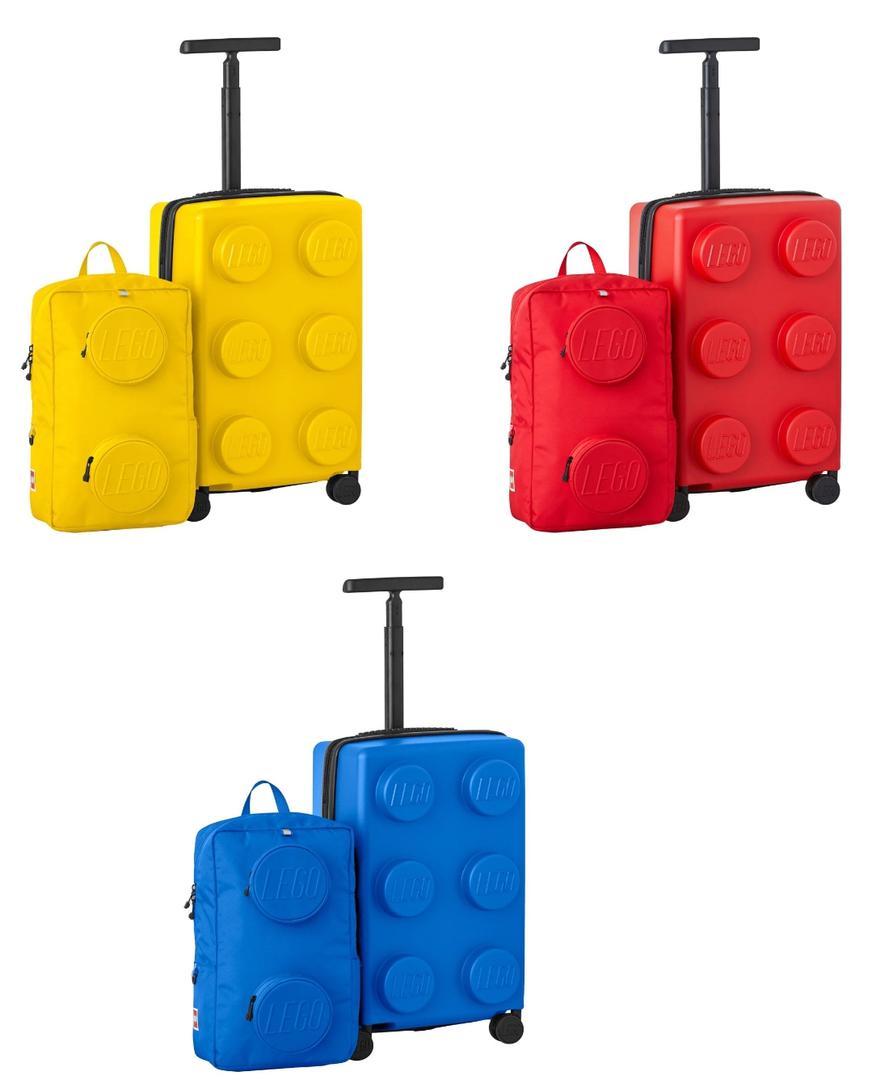 LEGO Carry-on & Backpack Luggage Set (All Colors)