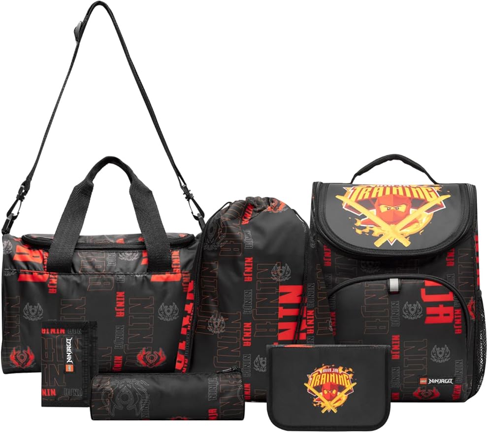 LEGO 203672523 Ninjago Dragon Energy School Bag Set of 6 box