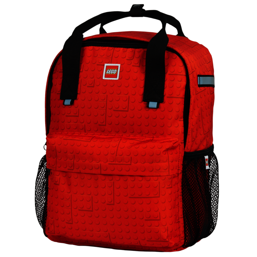 Brick Dots Red Explorer Backpack