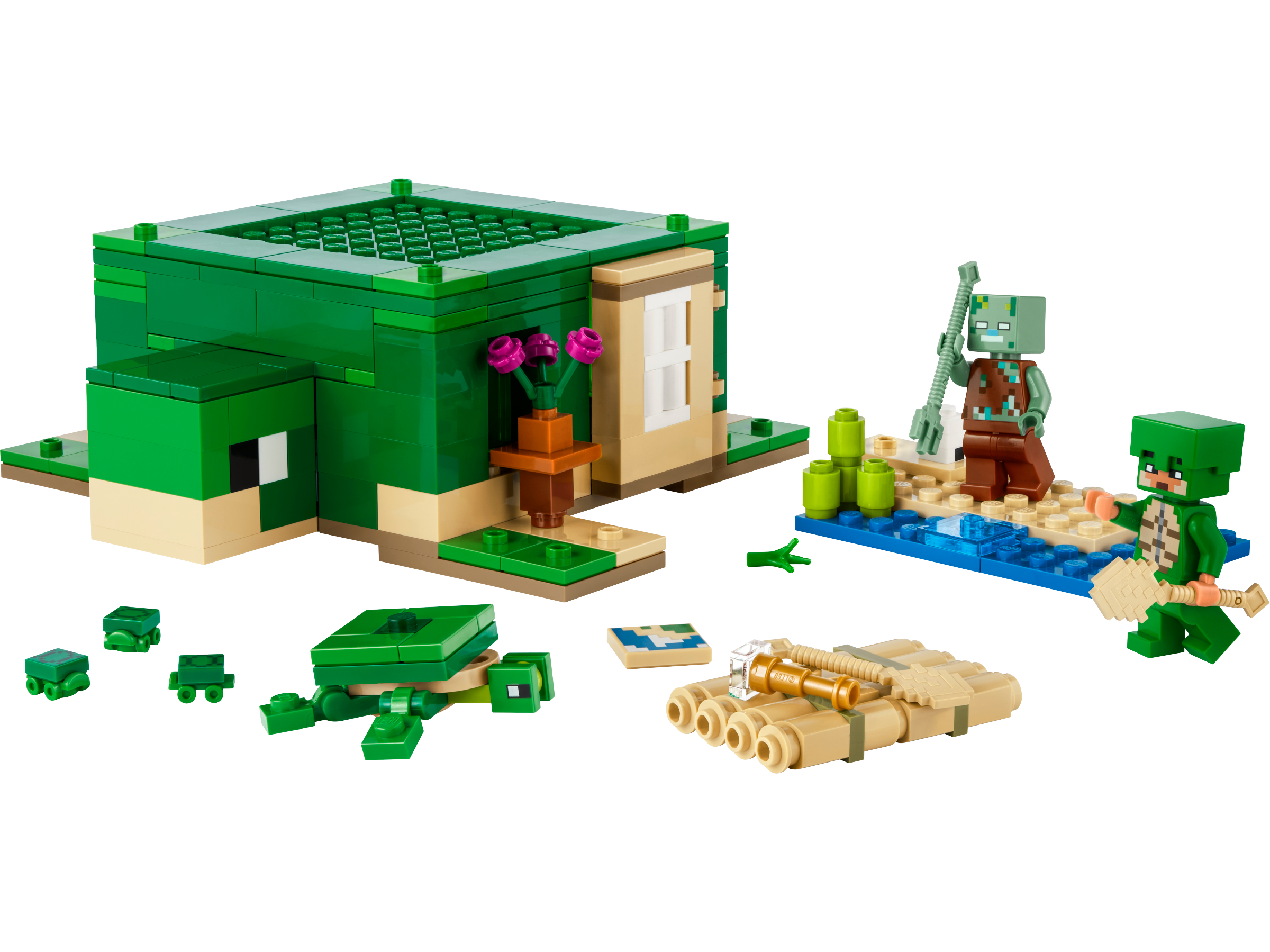 Main image of LEGO The Turtle Beach House (21254-1)