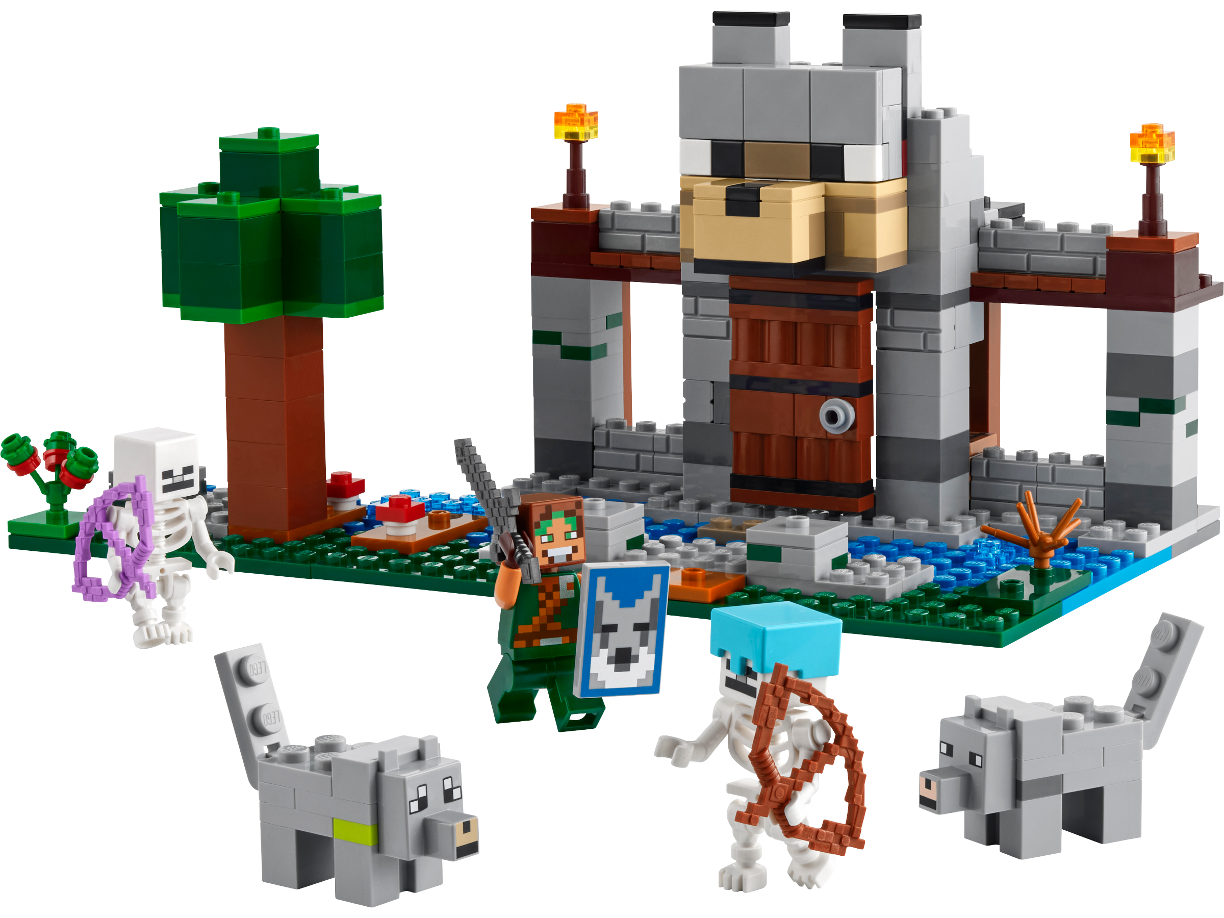 Main image of LEGO The Wolf Stronghold (21261-1)