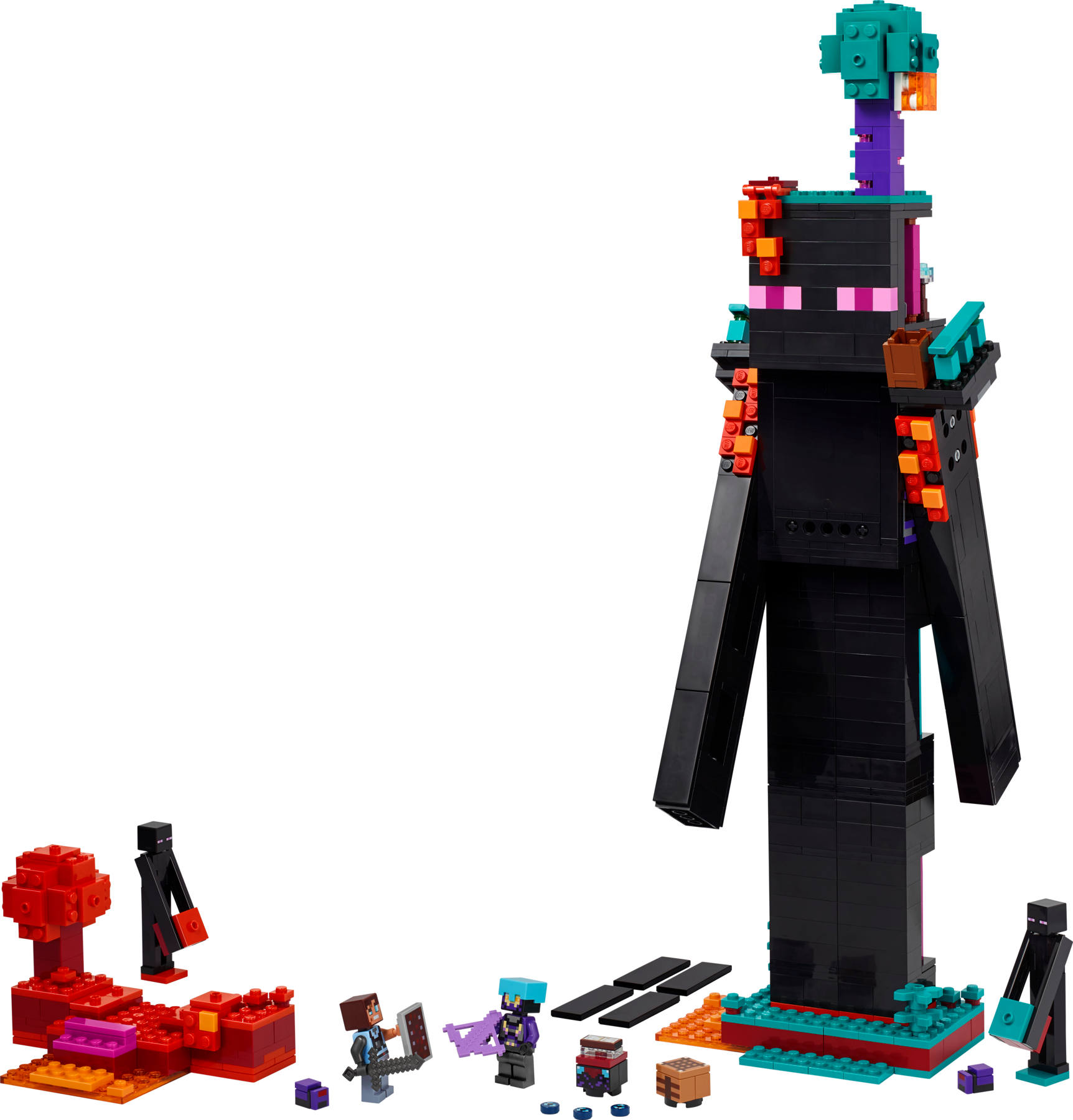 LEGO The Enderman Tower