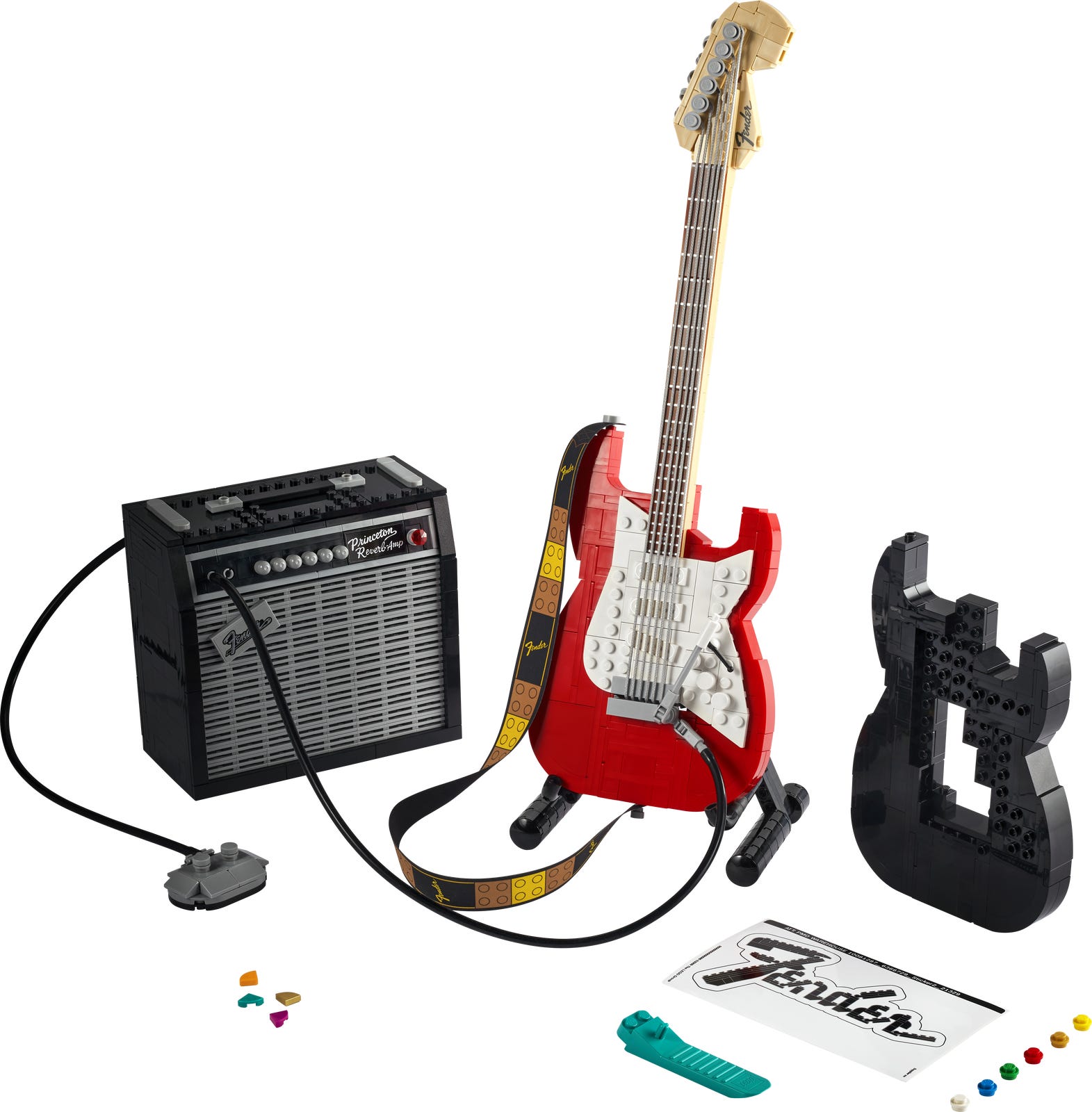 Main image of LEGO Fender Stratocaster (21329-1)