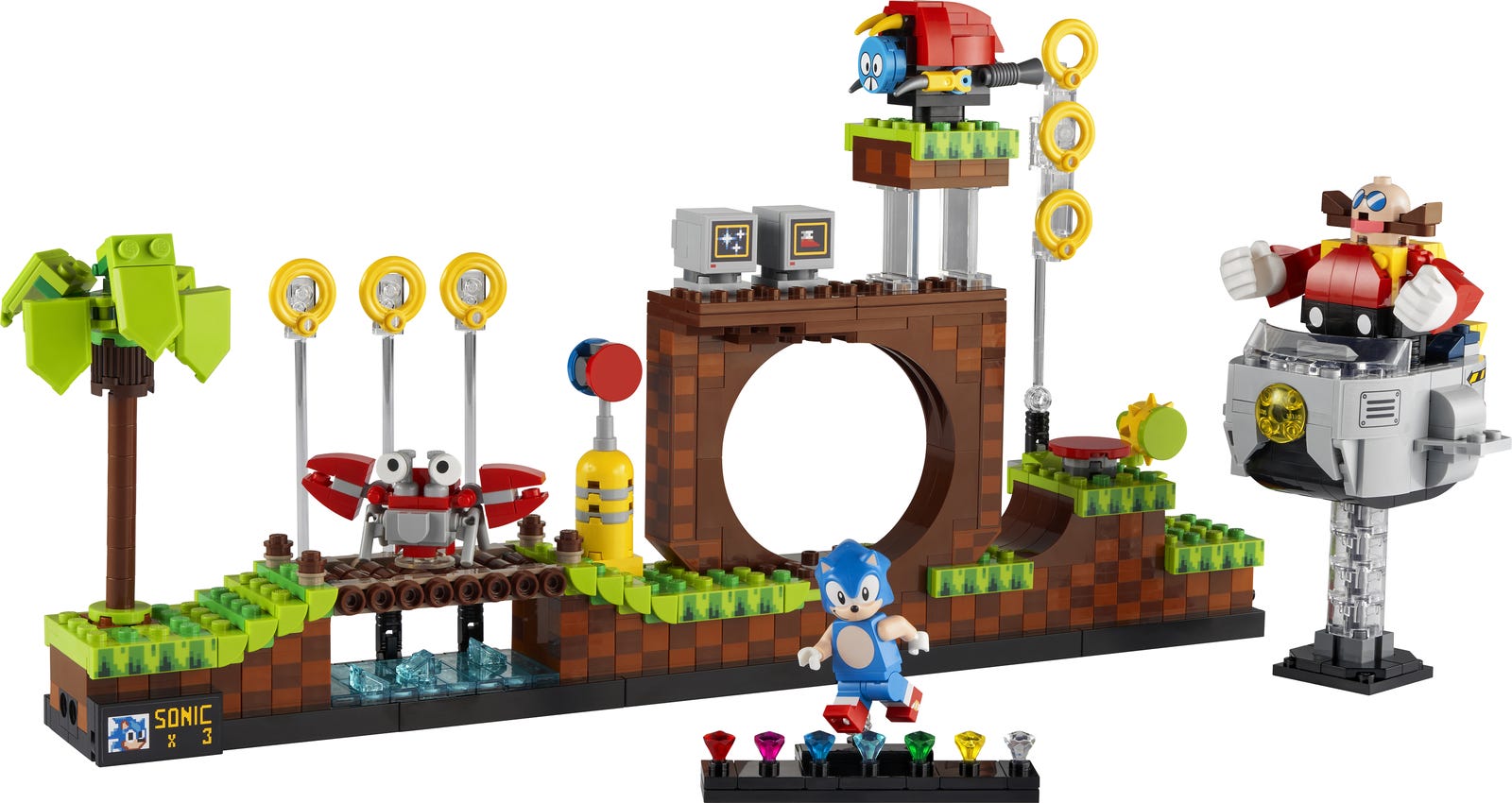 Main image of LEGO Sonic the Hedgehog – Green Hill Zone (21331-1)