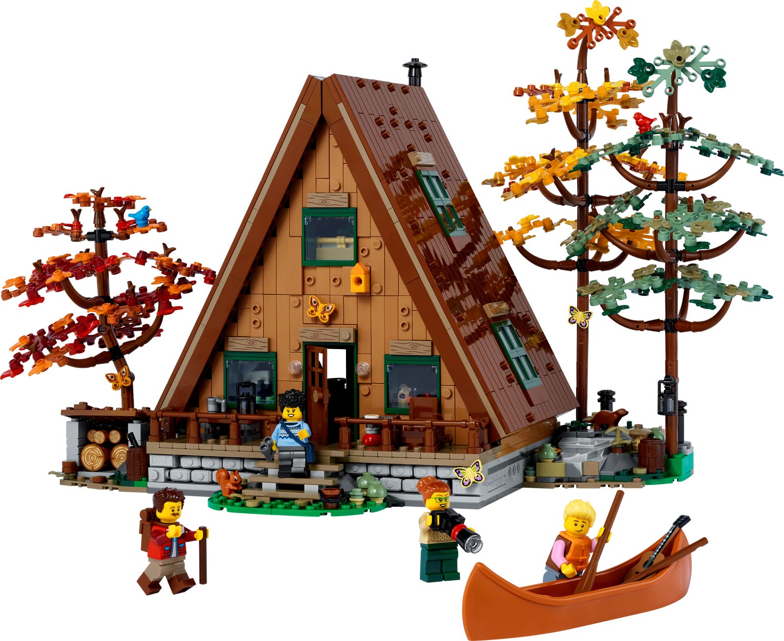 Main image of LEGO A-Frame Cabin (21338-1)