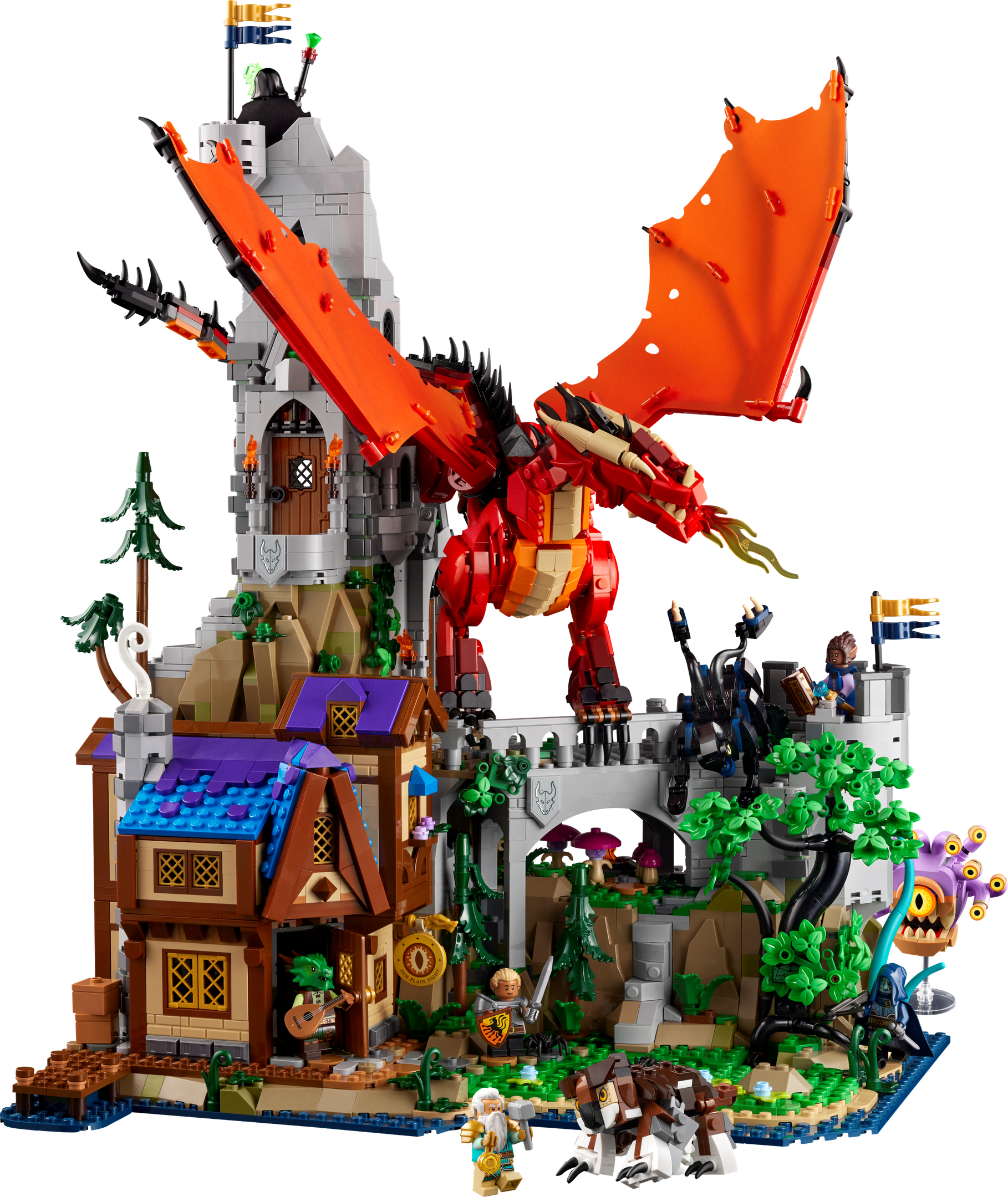 Main image of LEGO Dungeons & Dragons: Red Dragon's Tale (21348-1)