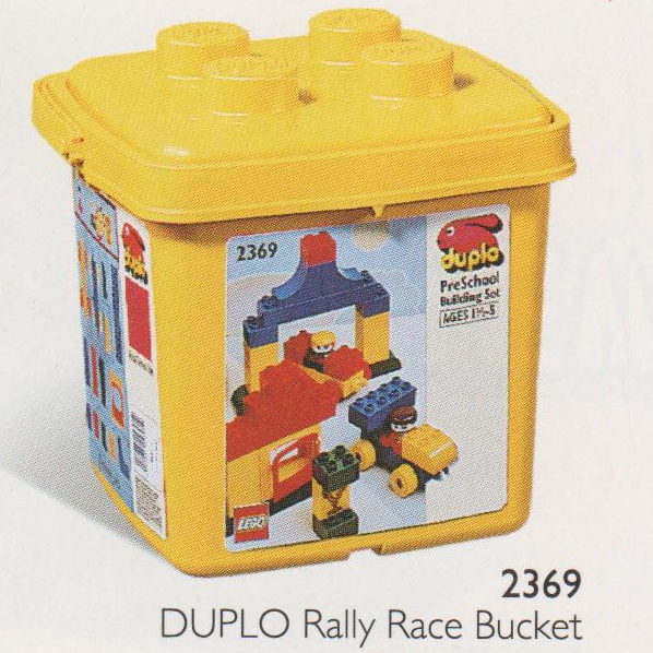 LEGO 2369 DUPLO Rally Race Bucket